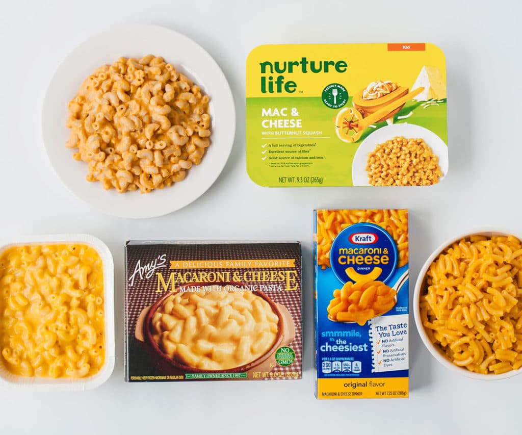 mac & cheese comparison | Nurture Life